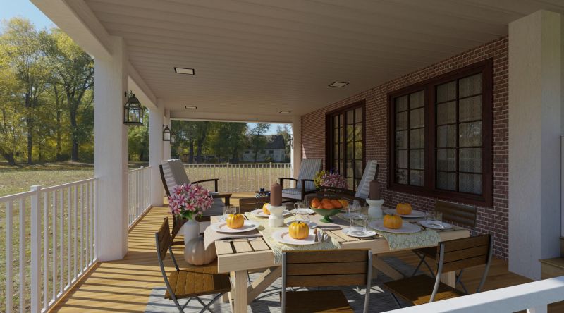 Porch Ceiling Patching